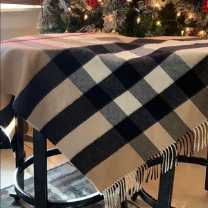 **SOLD** Burberry plaid print mega bandanna